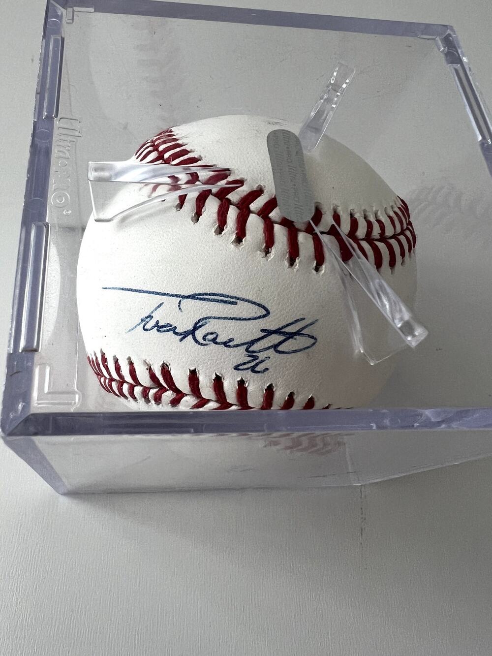TREVOR ROSENTHAL ST. LOUIS CARDINALS MLB Autographed Rawlings BASEBALL